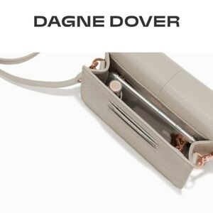 Dagne Dover Cream Crossbody Bag